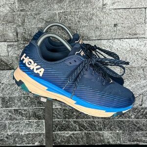 Hoka One One Torrent 2 Navy Trail Running Shoes W7
